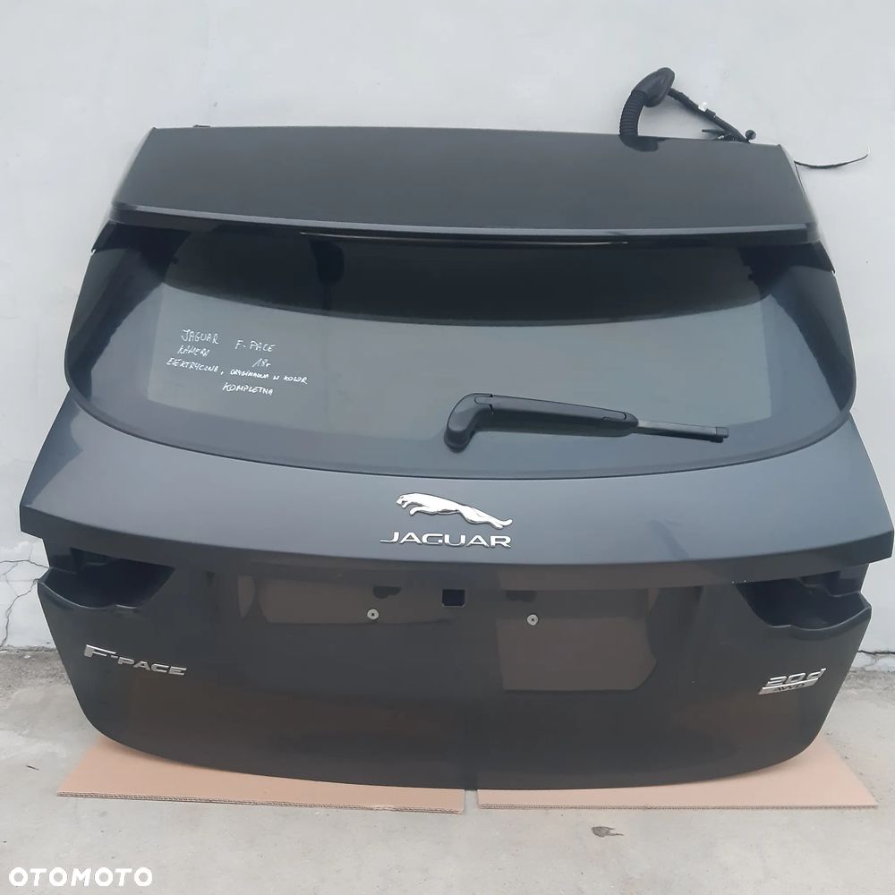 JAGUAR F-PACE X761 KLAPA BAGAŻNIKA TYŁ TYLNA KAMERA LKT 18r