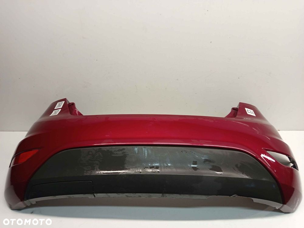 } ZDERZAK TYŁ TYLNY FORD FIESTA MK.7 VII 7 M9 WIŚNIA WIŚNIOWY - 1