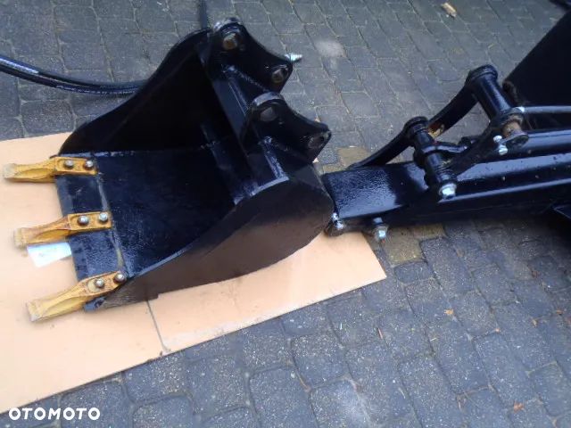 ramie kopiące przystawka kareta łyżka ząb siłownik BOBCAT jcb catepilar jak nowe 2021r - 12