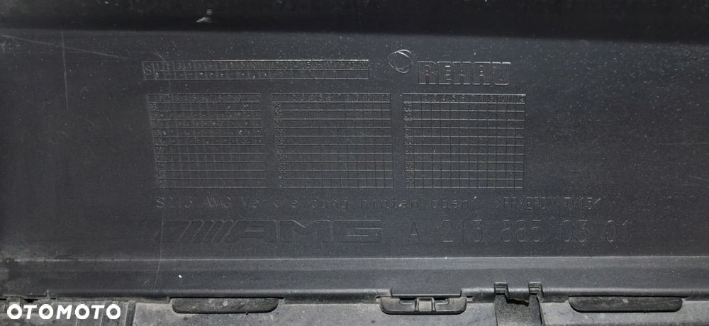 MERCEDES E KLASA W213 E63 AMG KOMBI ZDERZAK TYLNY - 8