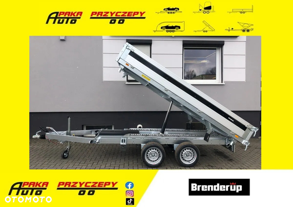 Brenderup TT5375ATB3500 WYWROTKA TRÓJSTRONNA , DMC 3500 KG