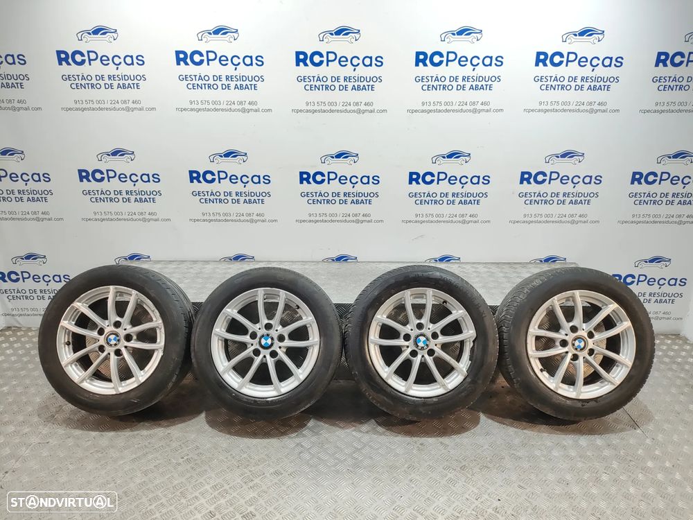Conjunto jantes Ronal 16 originais BMW Serie 1 F20 F21 7J ET40 5x120 - 9