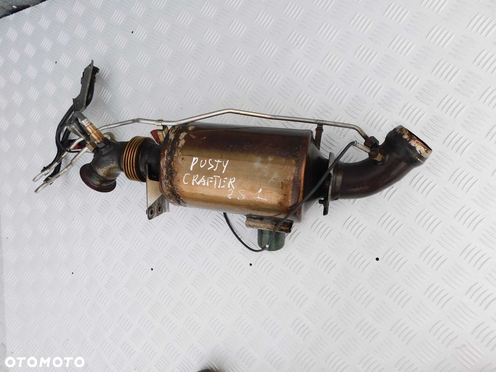 VW Crafter 2.5 TDI DPF sonda puszka układ wydechowy ORYGINAŁ - 4