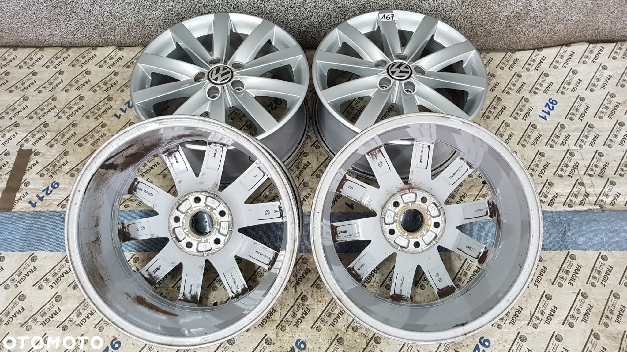 FELGI ALU VW GOLF JETTA TURAN  5X112 7JX17 ET54 - 11