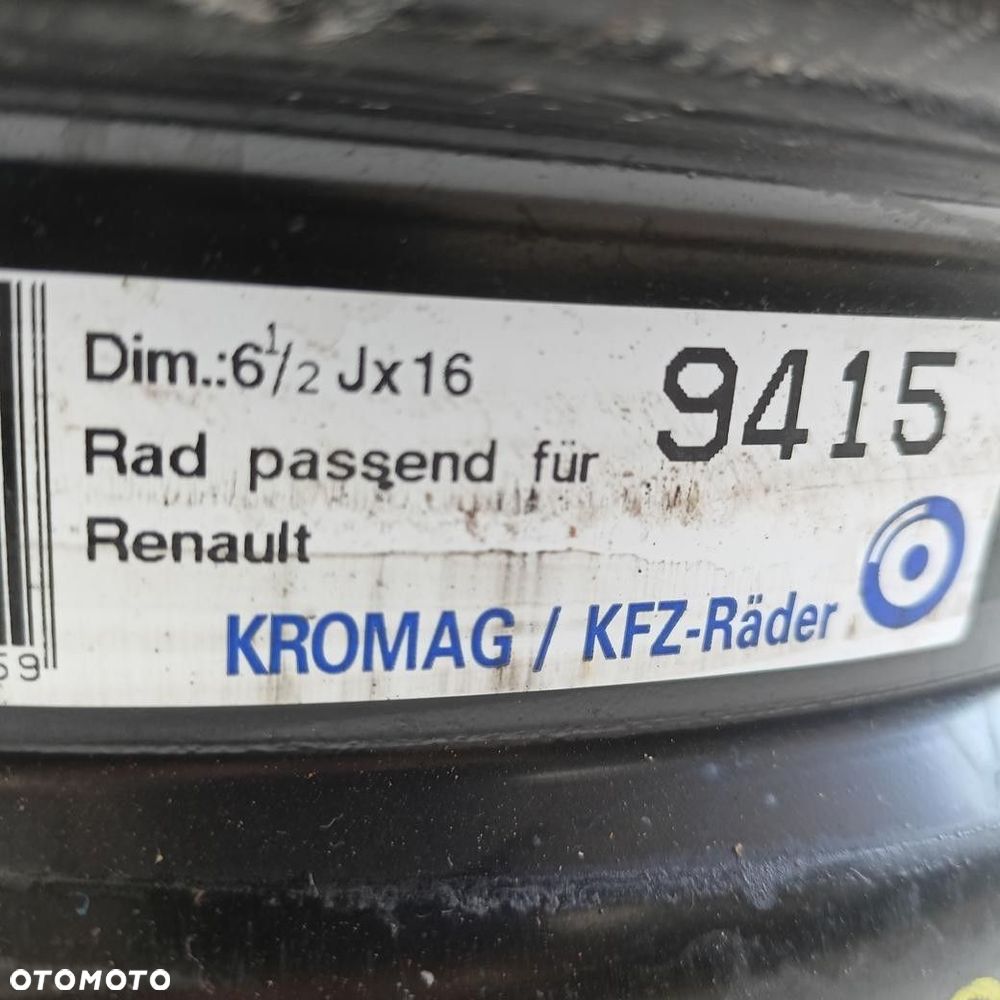 Felgi 5x108 16 Renault Laguna Espace 4szt (F5095) - 8