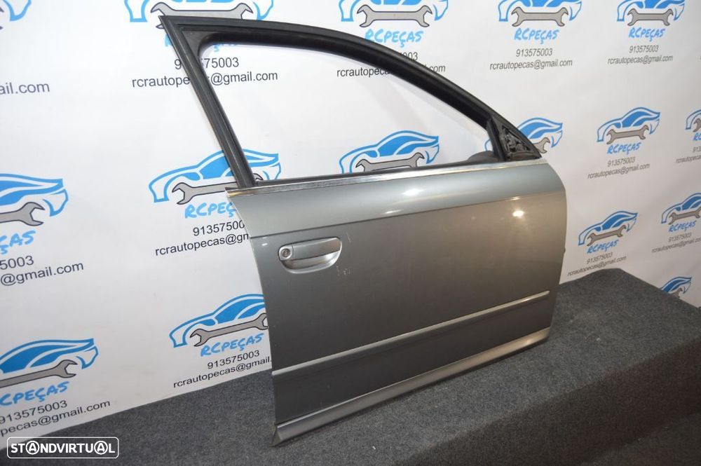 PORTA PORTAS FRENTE FRONTAL DIREITA AUDI A4 B7 SLINE 8E0831052J 8E0831052 FECHO ELEVADOR MOTOR PUXADOR VIDRO RETROVISOR RETROVISORES - 2