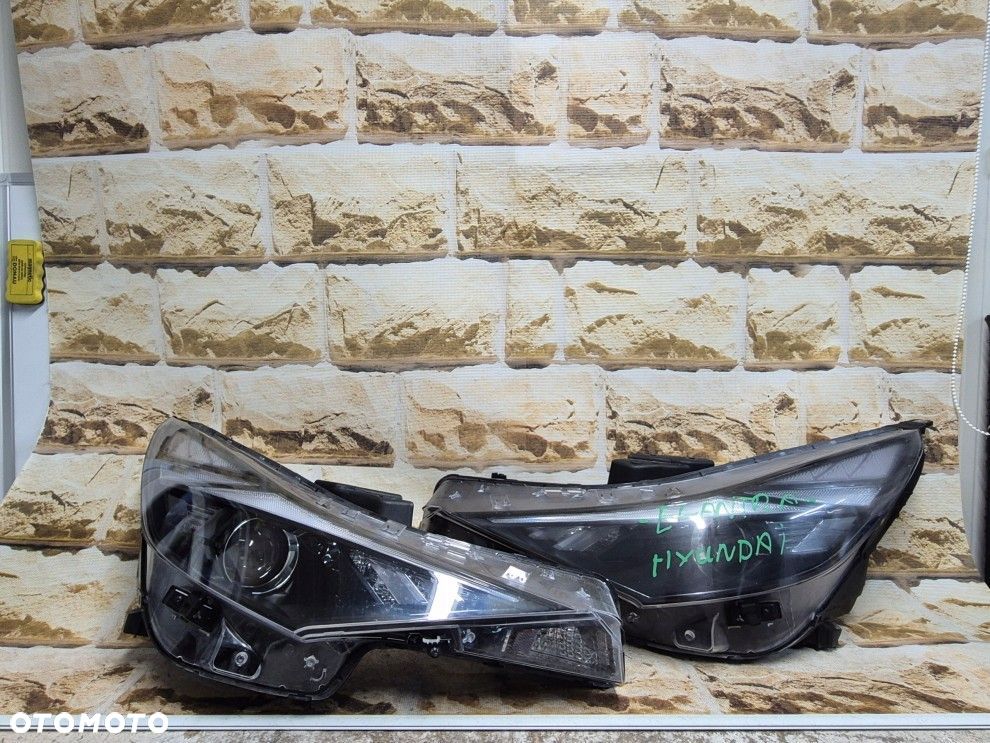 hyundai elantra VII 7 zwykła lampa soczewka europejsa oryginał demontaż - 13