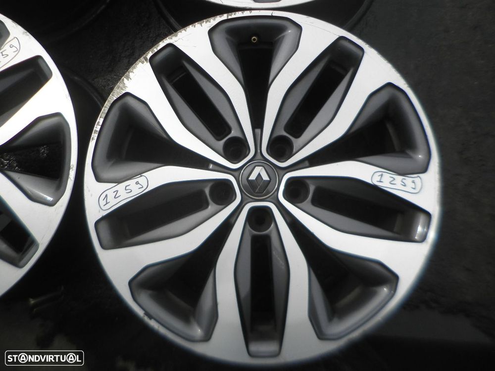 Jogo De Jantes Jgjant1259 RENAULT TALISMAN 2020 2.0 BLUE DCI 200CV 4P CINZA ET46 7.5X18 5X114.5 65.8MM - 2