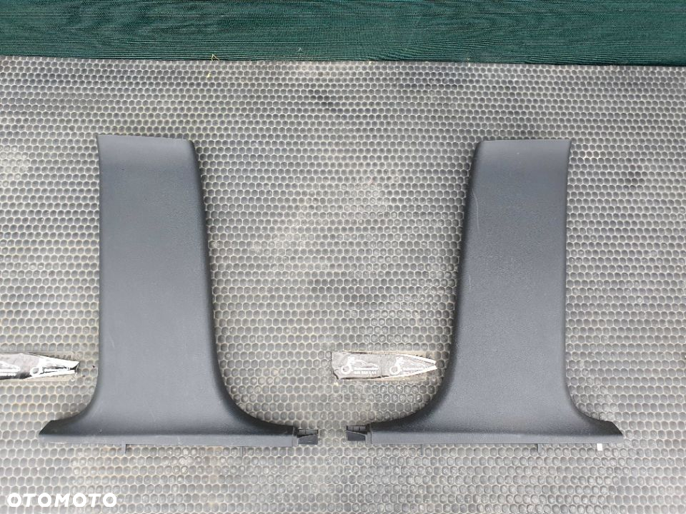 Oslona Slupka Progu Plastik Tapicerka Czarne Soul AUDI A4 B6 B7 - 12