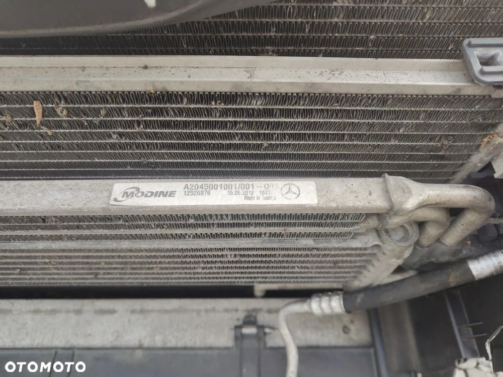 MERCEDES W212 3.0 CDI OM642 350cdi Pas Przedni Wzmocnienie Czołowe Chłodnice Belka - 5
