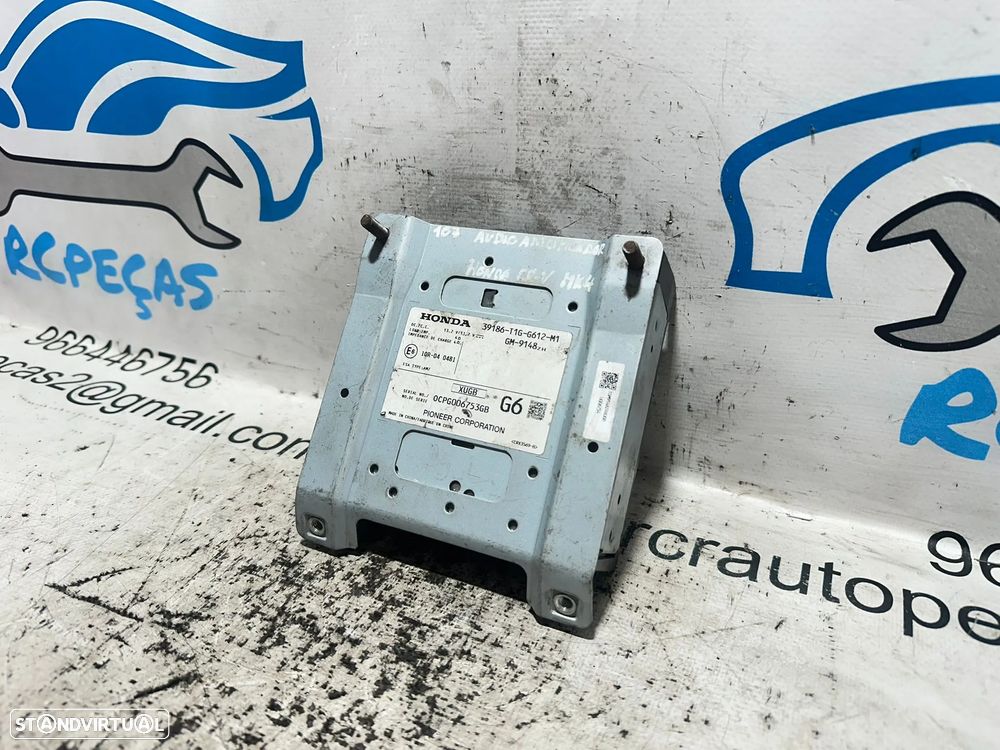 .Amplificador Rádio Colunas HIFI Som Pioneer Original Honda CRV 39186-T1G-G612-M1 - 6