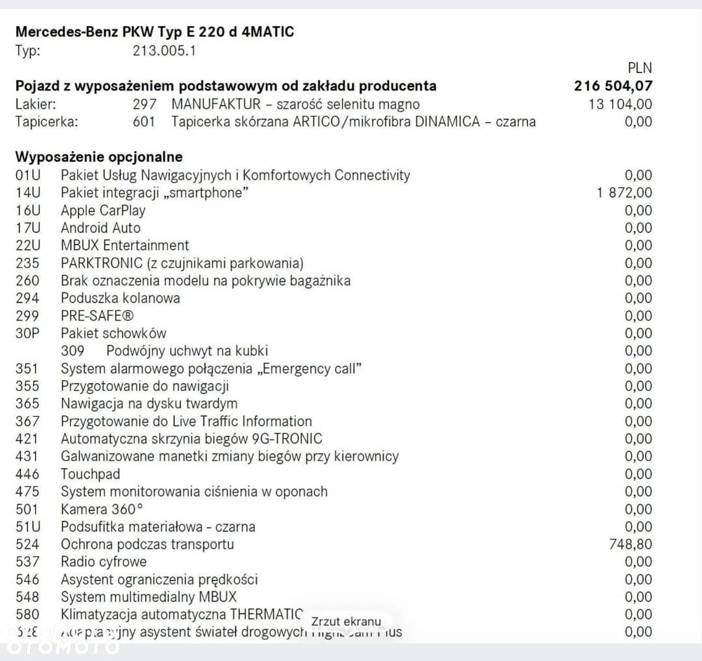 Mercedes-Benz Klasa E 220 d 4-Matic Business Edition - 13