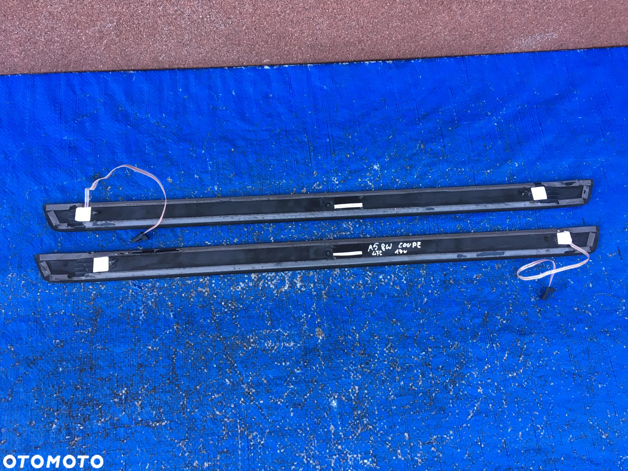 Audi A5 8W Coupe Lift S-Line Listwa Osłona Na Próg Progowa Prawa Lewa 8W6947417A 8W6947418A - 5