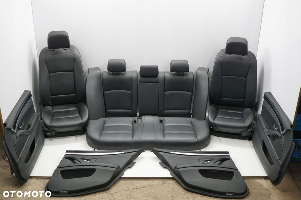 BMW 5 F10 12R FOTELE KANAPA BOCZKI SKÓRA GRZANE - 1