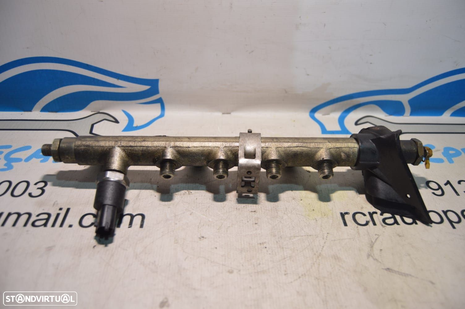REGUA INJETOR INJETORES INJECTOR INJECTORES BOSCH RENAULT 8200023961 0445214025 007965L2 RENAULT LAGUNA II 2 MK2 BG0 BG1 2.2 DCI 150CV G9TD7 RENAULT MASTER TRAFIC NISSAN INTERSTAR PRIMASTAR OPEL VIVARO MOVANO - 1