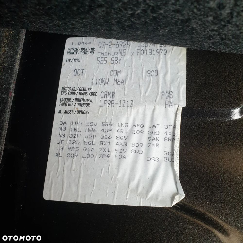 SKODA OCTAVIA III KOMBI SCOUT DRZWI PRAWY PRZOD KOMPLETNE LF9R - 4