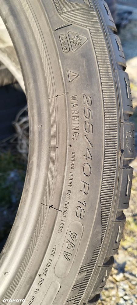 255/40/18 michelin pilot alpin pa2 - 5