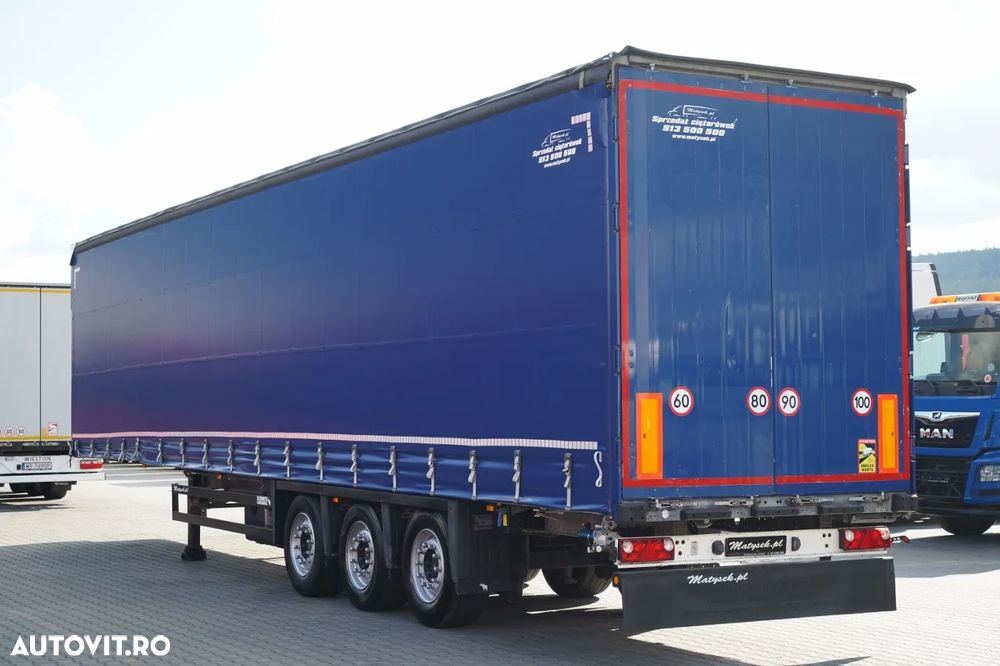 Schmitz Cargobull VARIOS CORTINĂ / LVT / ANVELOPE 385/55 R22.5 / 2016 - 6