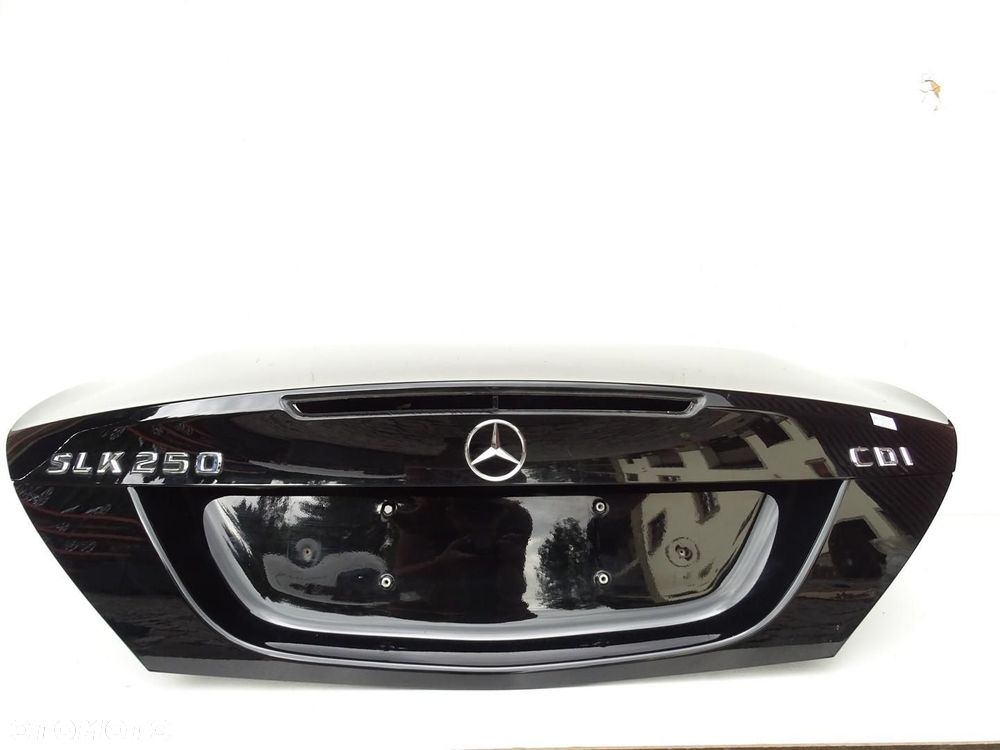 KLAPA TYŁ TYLNA BAGAŻNIKA LAKIER 040 MERCEDES SLK R172 W172 AMG - 2