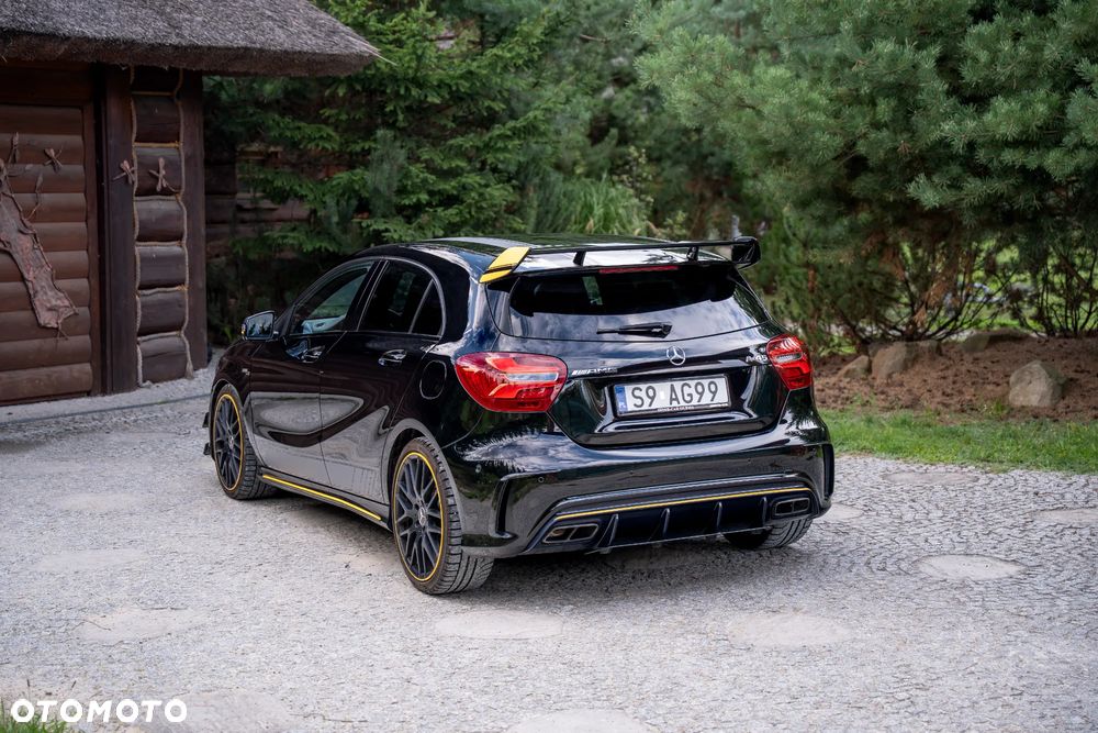Mercedes-Benz Klasa A AMG 45 4Matic AMG Speedshift 7G-DCT Yellow Night Edition - 3
