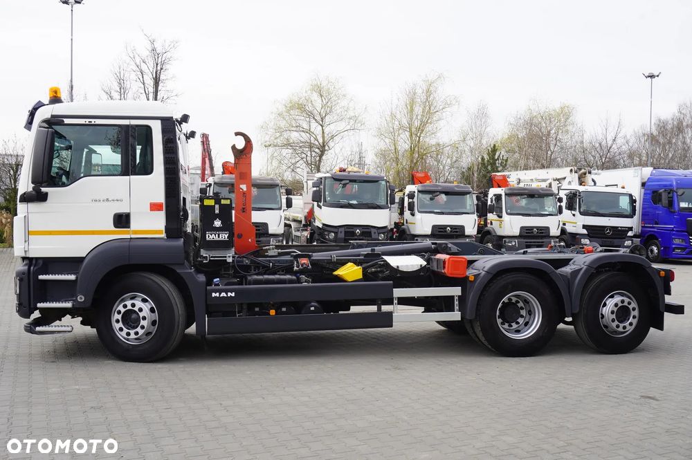 MAN TGS 26.440 6x2 E6 / Hakowiec Dalby 21 Ton / 3 oś skrętna - 8