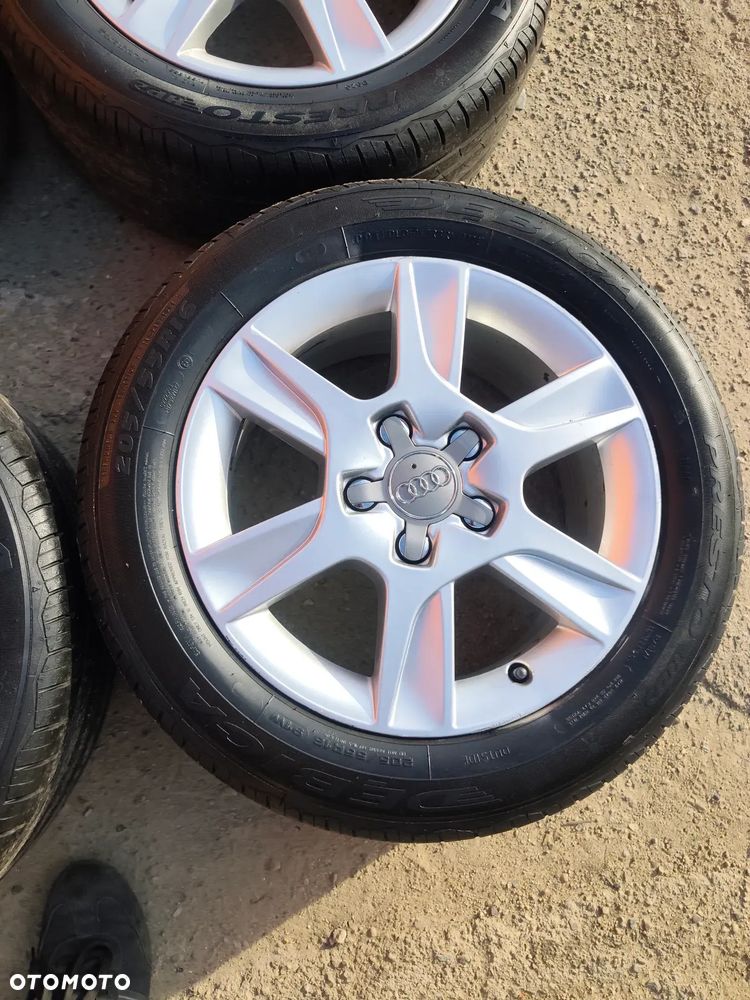 5x112 Alufelgi Felgi Aluminiowe Oryginalne 16 Koła Letnie Lato AUDI A3 8P 8P0 A4 B5 B6 A6 C5 VW SEAT SKODA 6,5mm 22r. Legnica ALU-RAD 205/55 - 5