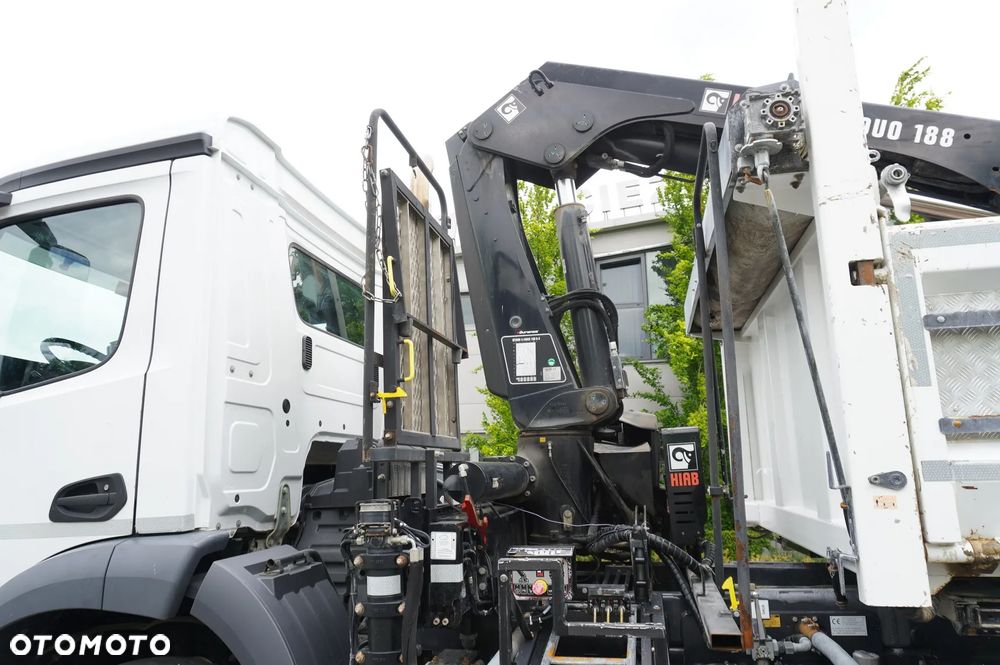 Mercedes-Benz Arocs 2636 6×4 / 100 tys. km! / HIAB X-Hiduo 188 / rotator / Wywrotka 3-stronna - 8