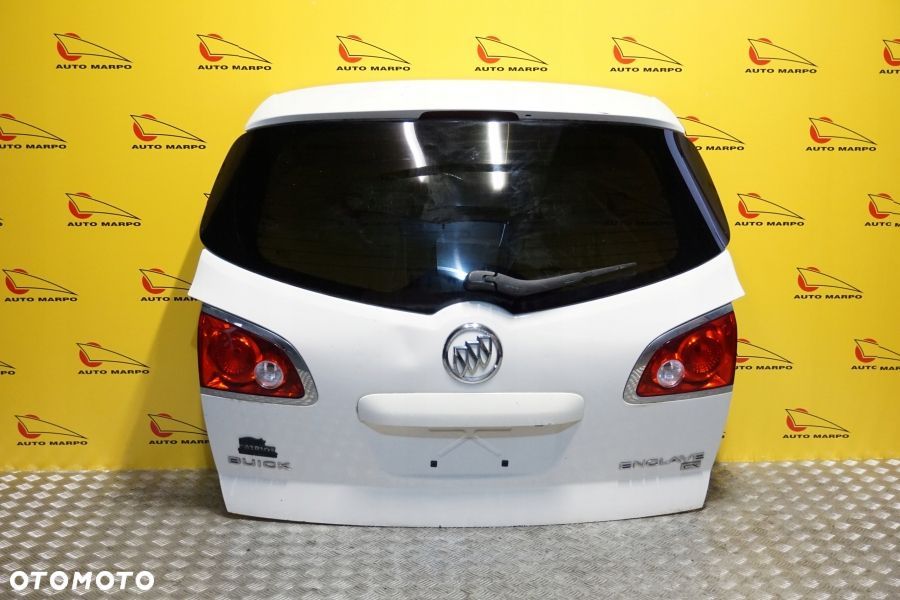 BUICK ENCLAVE 2008 - 2017 Klapa Tylna Bagażnika Szyba Spoiler Tył USA - 2