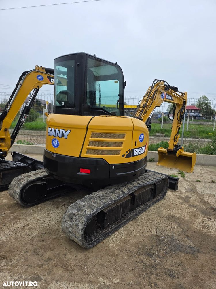 Sany Sy50U midiexcavator miniexcavator excavator compact - 3