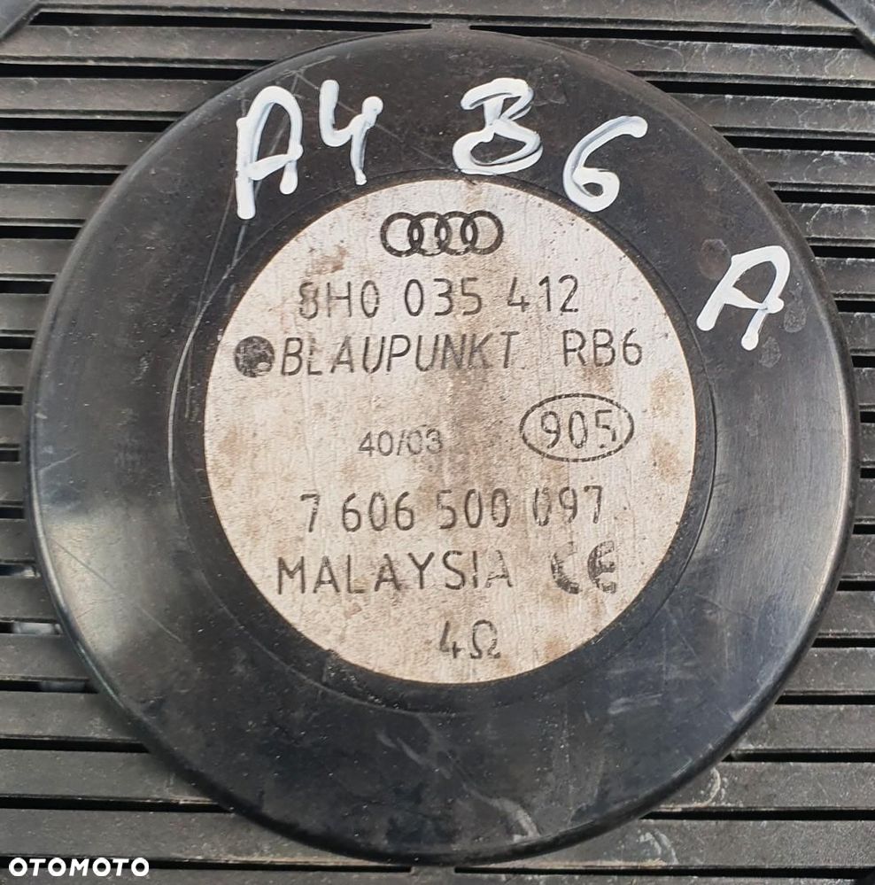 GŁOŚNIK PRZÓD PRZEDNI AUDI A4 B6 8H0035412 - 3