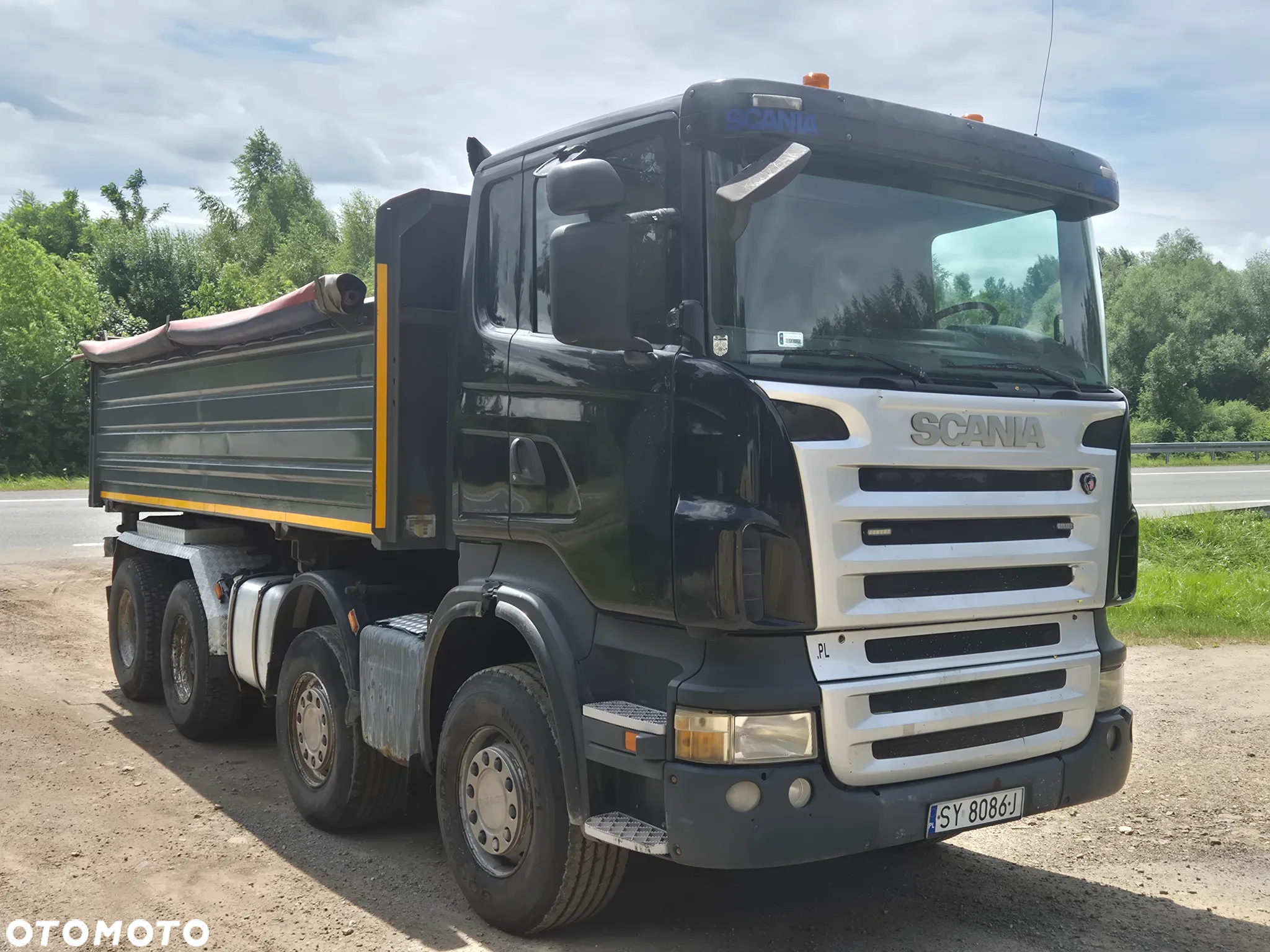Scania R 8x4 wywrotka Hydroburta - 2