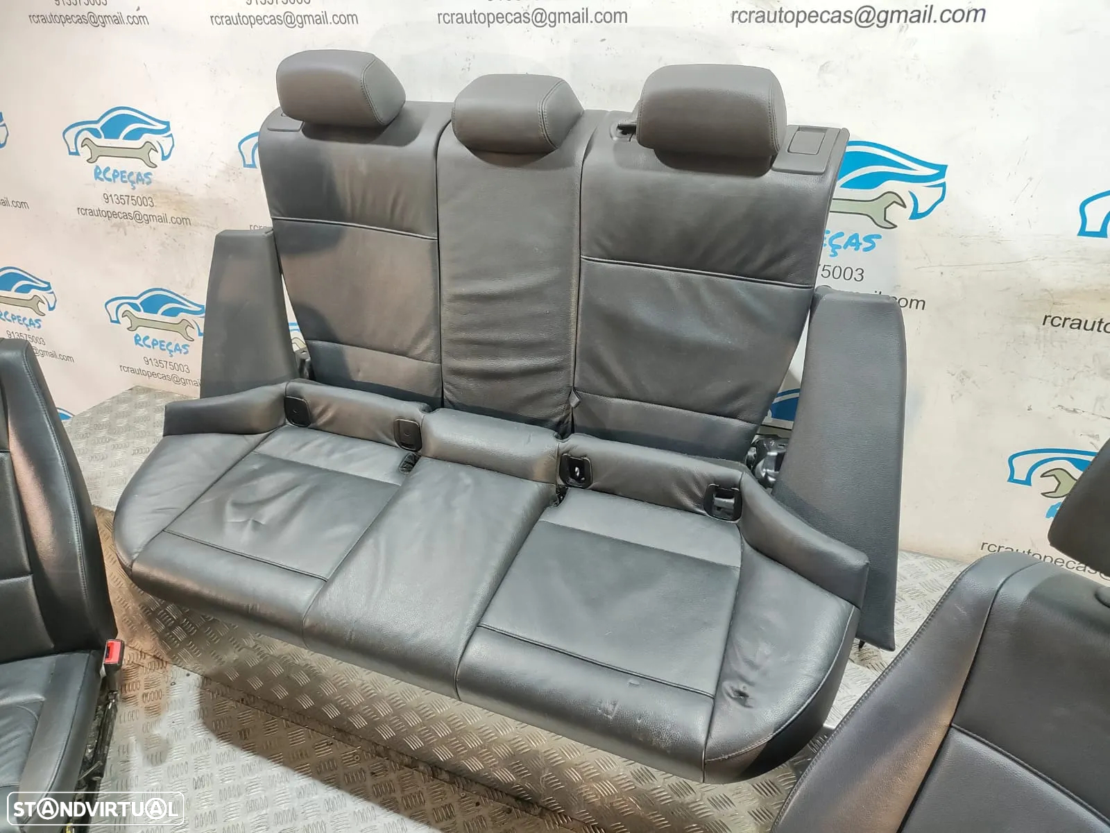 Conjunto Bancos Pele BMW X1 E84 Aquecidos - 12