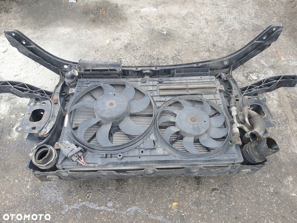 PAS PRZEDNI KOMPLET CHŁODNIC VW TOURAN I LIFT 2009 ROK 2.0 TDI - 8