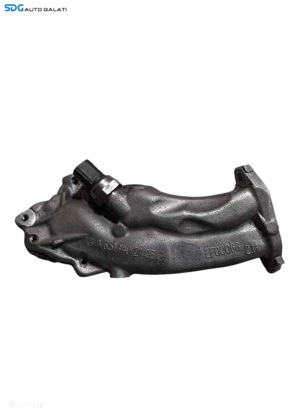 Tub EGR Mercedes Clasa C W205 C200 C220 C250 C300 2.2 CDI 2015 - 2018 Cod A6511402108 [N1131] - 1