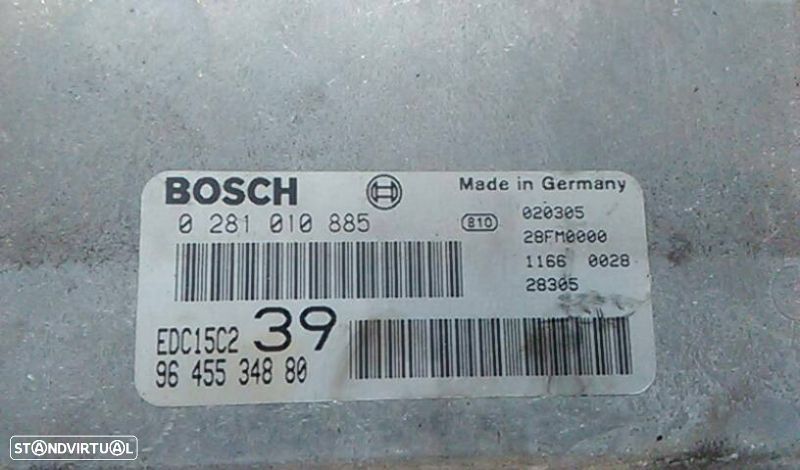 Centralina Do Motor Citroën C5 I (Dc_) - 3