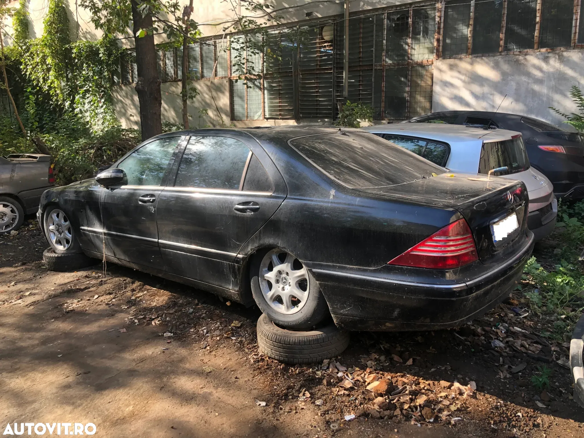 Aripa stanga fata/aripa dreapta fata Mercedes Benz S W200 negru - 2