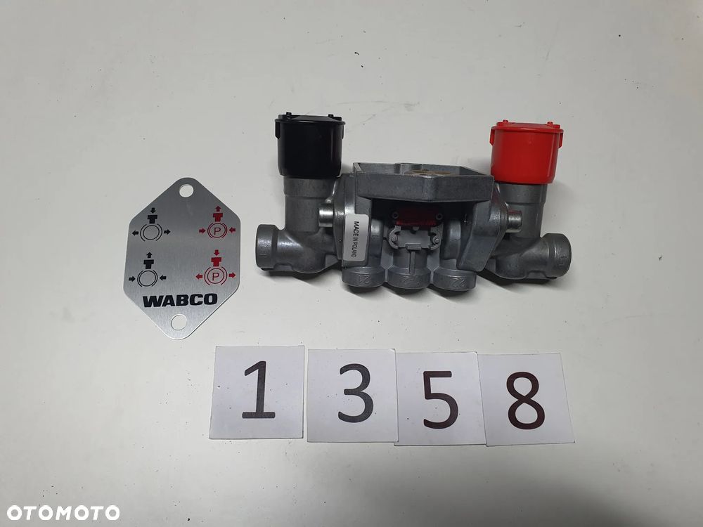 Zawór luzujący naczepy, zawór szybkiego odpowietrzania, WABCO 9630010517 - 1