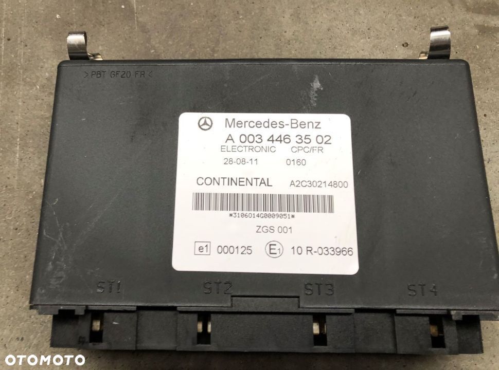 CPC/FR moduł sterownik A 003 446 35 02 Mercedes - 1