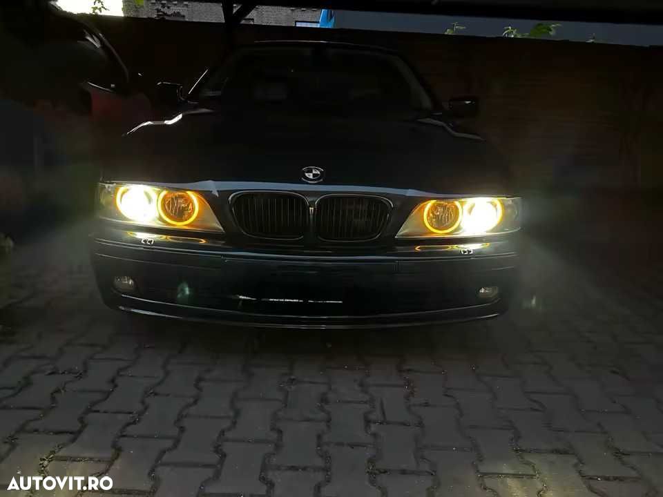 Led Marker Angel Eyes 20W DRL Canbus E39 E87 E60 E61 E83 E53, GALBEN - 11
