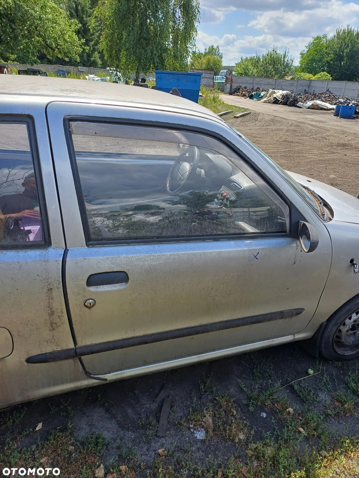 Drzwi Zdrowe Fiat Seicento 2001r cały na części - 6