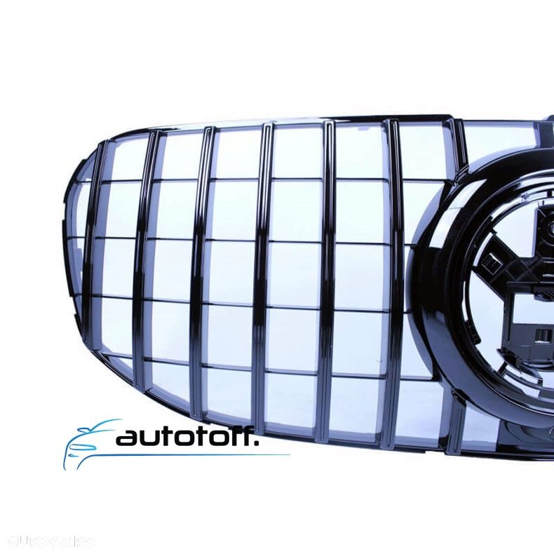 Grila centrala GLS X167 compatibila cu Mercedes (20-23) Panamericana Black Design - 4