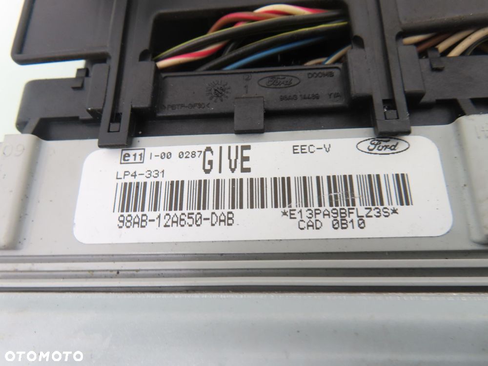 STACYJKA STEROWNIK FORD FOCUS MK1 I 1.6 98AB12A650DAB - 6