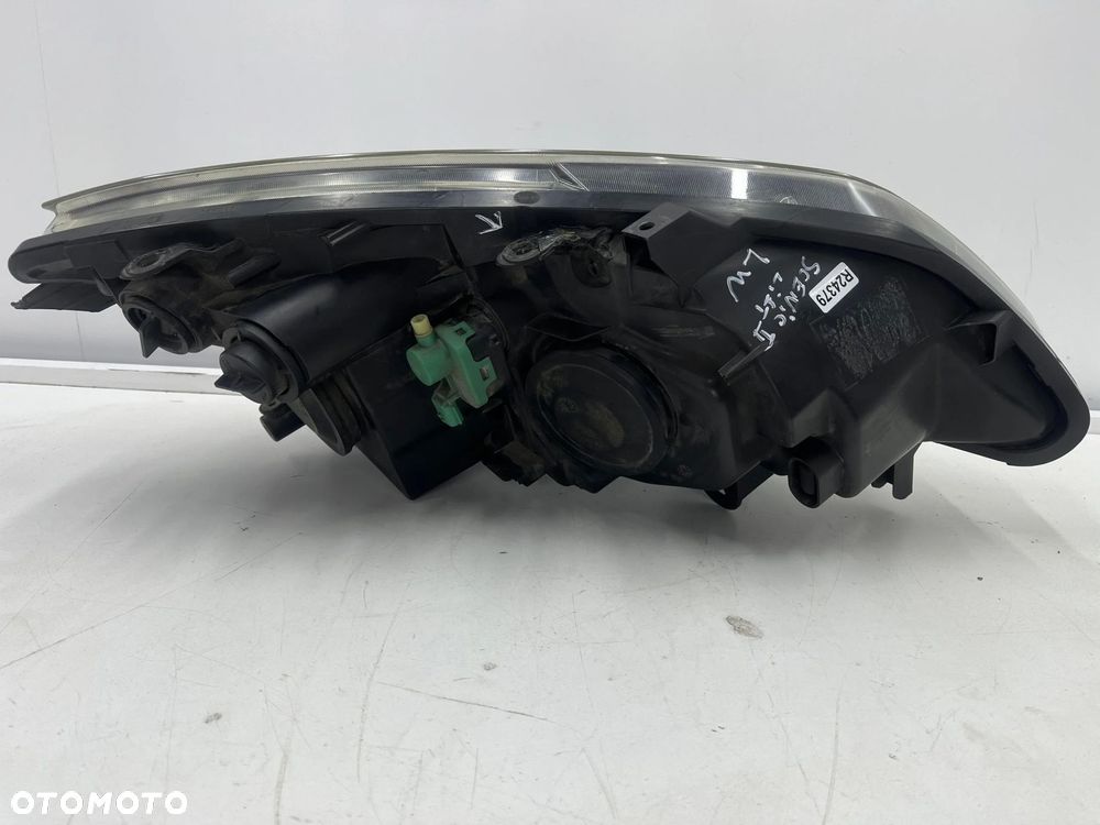 Lampa reflektor Renault Scenic 2 II Lift + Grand 06-09r. lewa przednia EU H7 soczewka lewy przód - 5