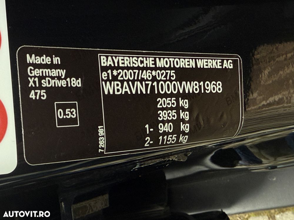 BMW X1 sDrive18d Aut. - 30