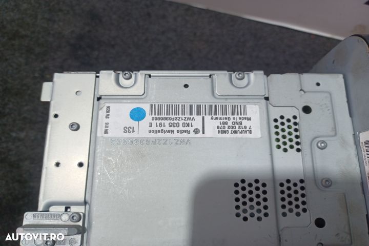 Radio cd 1K0035191E Volkswagen VW Touran 1 [facelift] [2006 - 2010] M - 4