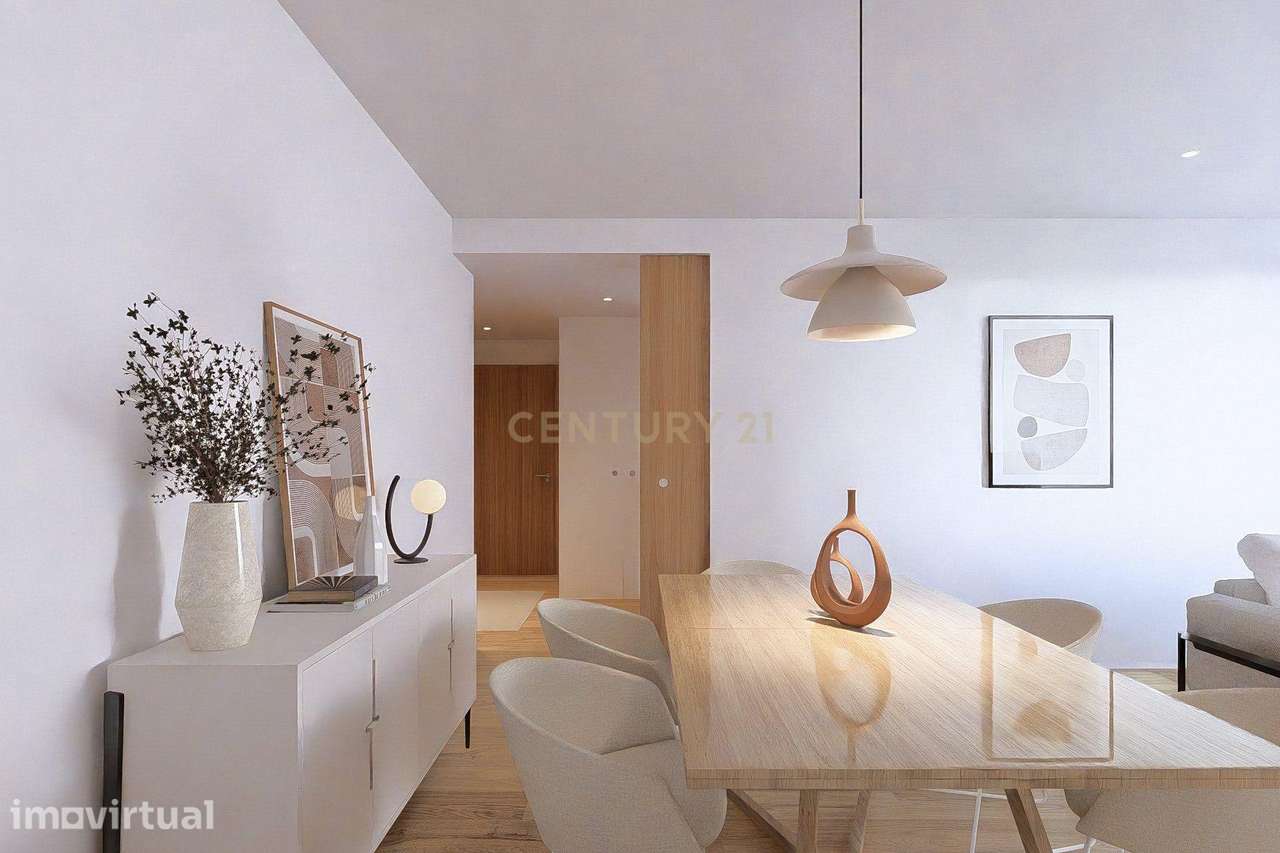 Condomínio do Sobreiro | T2 com 108m2 em Matosinhos, Senhora da Hora, - Grande imagem: 3/36