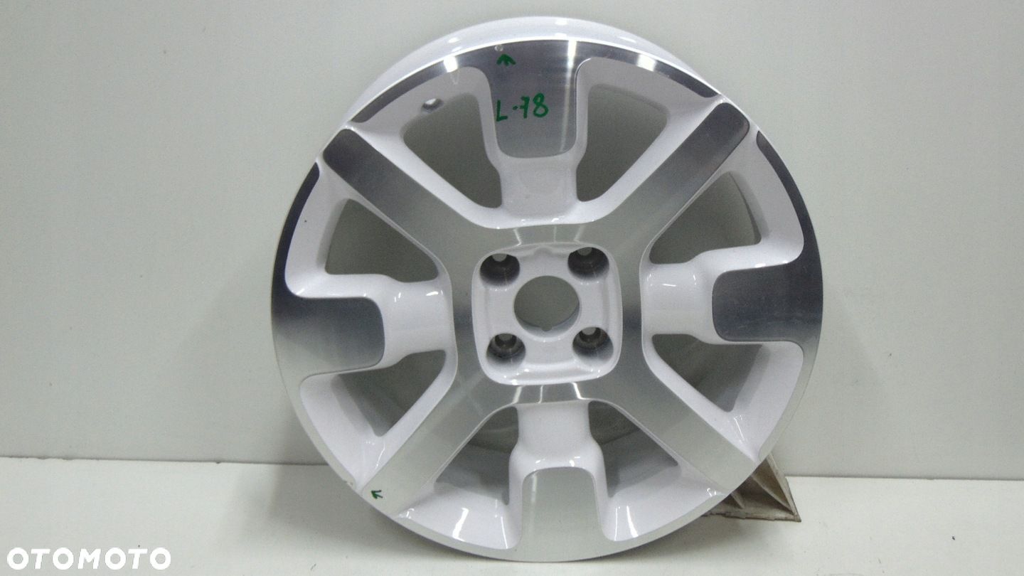 CITROEN C3 C4 BERLINGO FELGA ALUMINIOWA 6,5" 17" 4X108 ET 19 - 1
