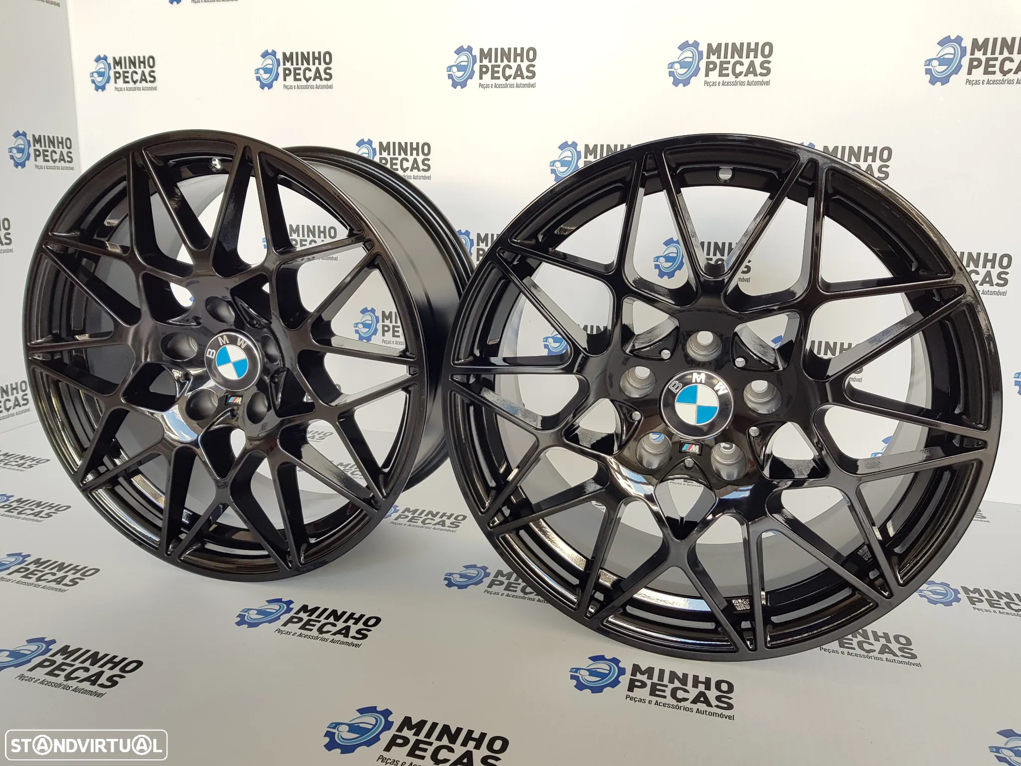 Jantes BMW (M4) GTS em 18 Preto Brilho - 3