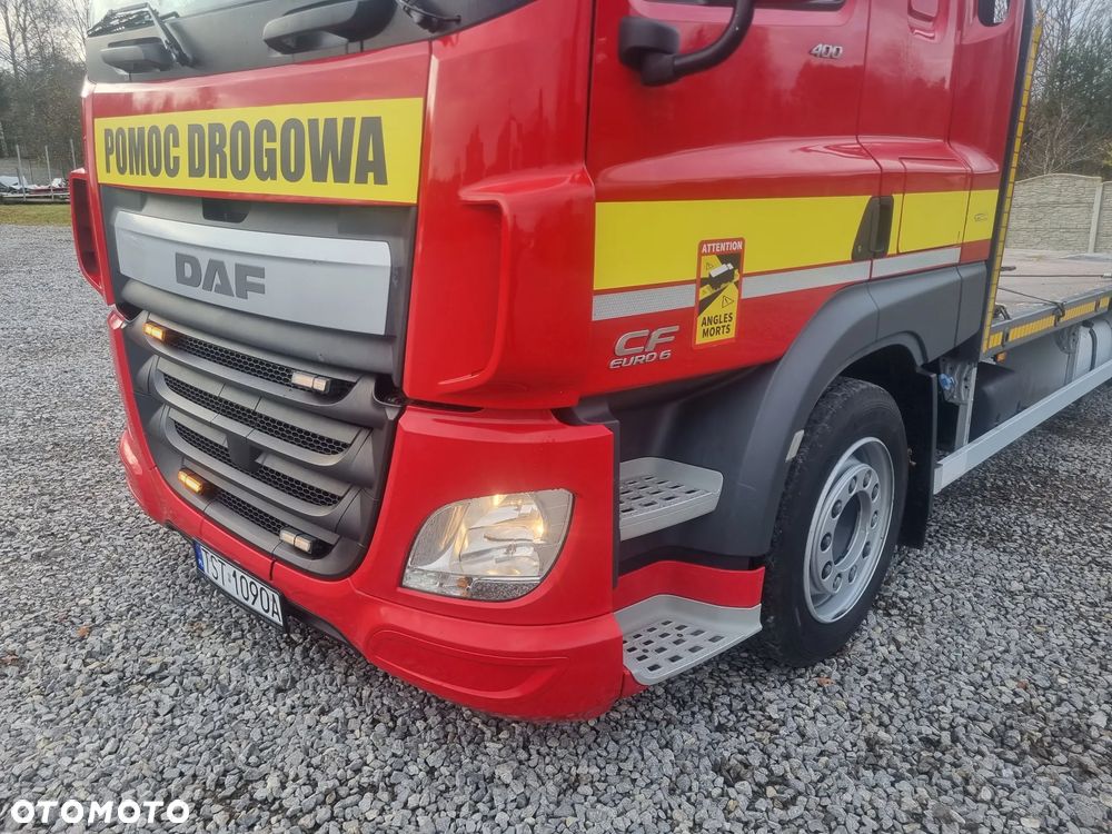 DAF CF 400 / ACC / EURO 6 / POMOC DROGOWA / AUTOLAWETA / WYSUW HYDRAULICZNY - 18