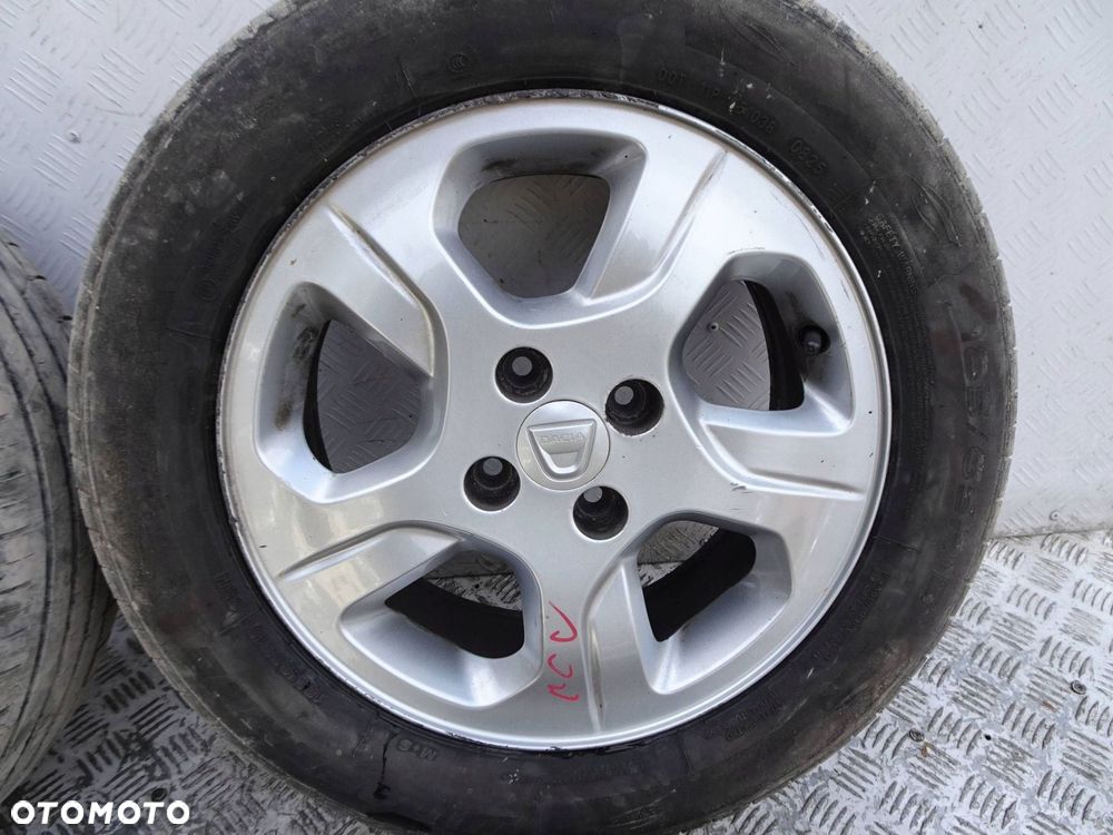 alufelgi z oponami kpl. dacia logan mcv ii 15" 4x100 et 40 - 4